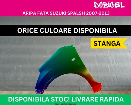 Aripa fata Suzuki Splash Negru,Gri,Alb,Albastru,Rosu vopsita NOUA 2007-2013 stanga 53802-10390