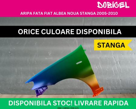 Aripa fata Fiat Albea Negru,Gri,Alb,Albastru,Rosu vopsita NOUA 2005-2010 stanga 51754774