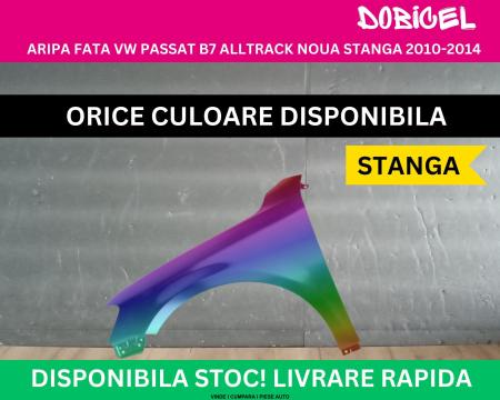 Aripa fata VW Passat B7 ALLTRACK Negru,Gri,Alb,Galben,Rosu vopsita NOUA 2012-2014 stanga 3AA821021