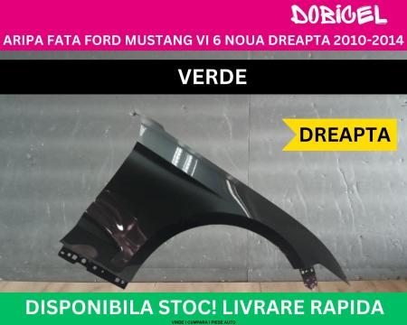 Aripa fata Ford Mustang VI 6 Verde NOUA vopsita 2015-2018 dreapta FR3Z1605A