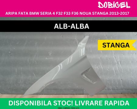 Aripa fata BMW Seria 4 F32 F33 F36 Alb Alba NOUA vopsita 2013-2017 stanga 41357330549