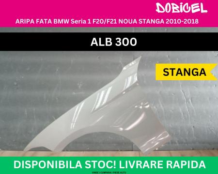 Aripa fata stanga BMW Seria 1 F20 F21 F22 F23 culoare Alb 300 NOUA vopsita 2010-2018 41007284645