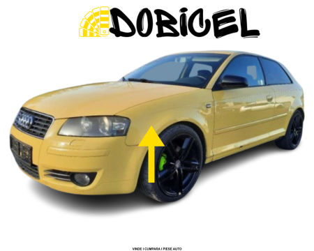 Aripa stanga fata Audi A3 8P Sportback Galben 2003-2008 NOUA vopsita 8P0821105C