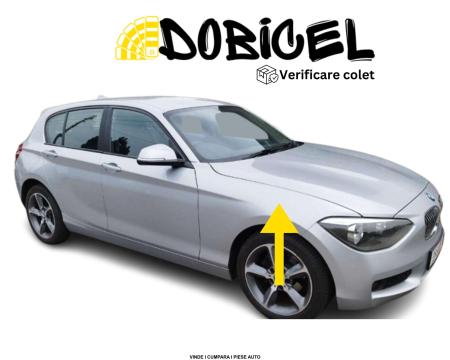 Aripa dreapta fata BMW Seria 1 F20 F21 F22 F23 culoare cod Gri deschis NOUA vopsita 2010-2018 41007284646