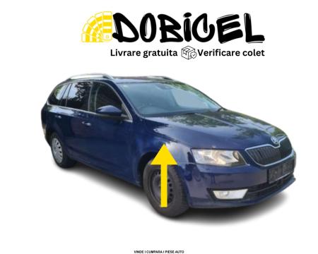 Aripa dreapta fata Skoda Octavia 3 III culoare cod Albastru NOUA vopsita 2013-2018 5E0821106A