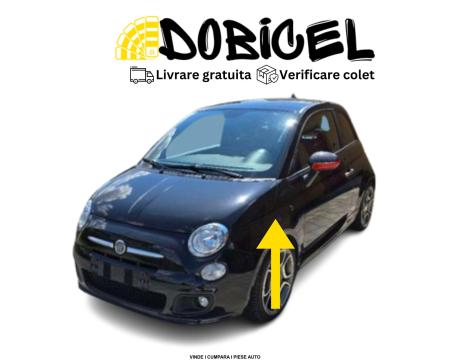 Aripa stanga Negru nero fata Fiat 500 NOUA vopsita 2007-2018 52015757