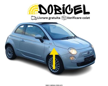 Aripa dreapta Gri argintiu fata Fiat 500 NOUA vopsita 2007-2018 52015755