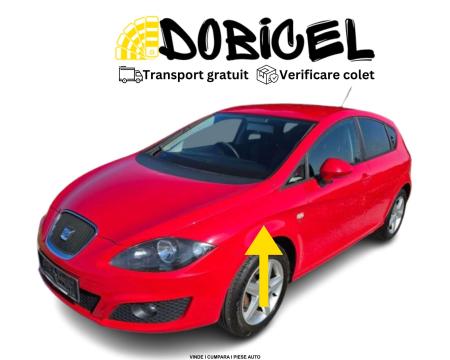 Aripa stanga Rosu fata Seat Leon NOUA vopsita 2004-2011 1P0821021A