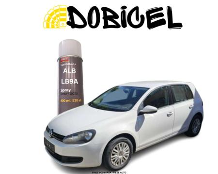 Spray vopsea Baza Alb LB9A Candy White VW Golf 6 2008-2013 400ml