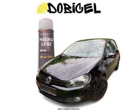 Spray vopsea Baza Negru LC9Z Metalizat VW Golf 6 2008-2013 400ml