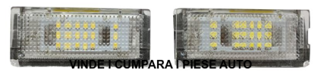 Set lampa numar LED BMW E46 stanga+dreapta 1998-2005 51138236269