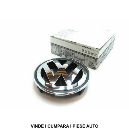 Emblema fata Grila radiator VW Passat B6 Originala 150mm