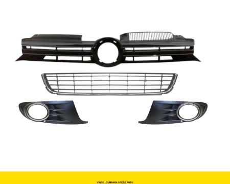 Grile Bara Radiator fata VW Golf 6 VI Hatchback scurt fara proiectoare ceata 2008-2012