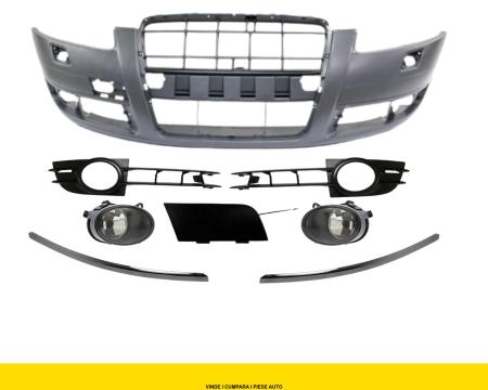 Bara fata Audi A6 C6 4F completa spalator far cu grile bandouri si proiectoare 2004-2008 NOUA