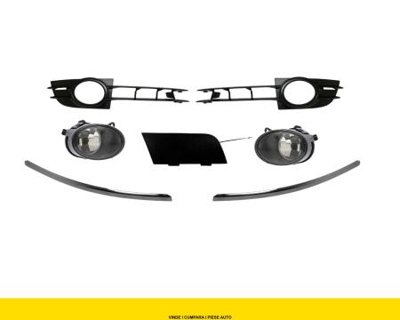 Accesorii Bara fata Audi A6 C6 4F Grile,Proiectoare,Cromuri 2004-2008