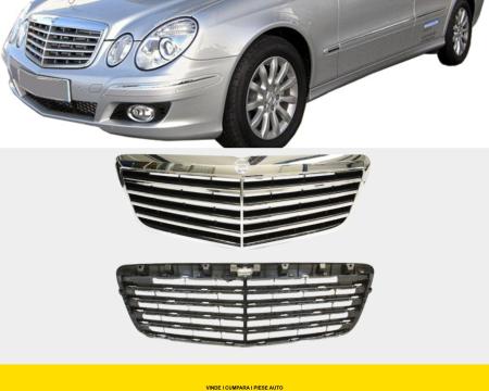 Grila radiator Mercedes W211 Elegance/Classic 2006-2009 NOUA 2118801783,A2118801783