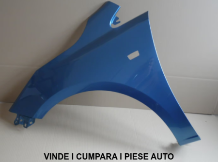Aripa fata stanga Opel Corsa E 2014-2019 1100060 Albastru 22V True Blue