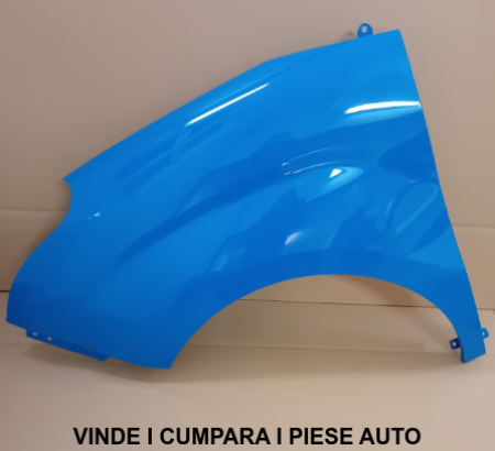 Aripa fata stanga Opel Combo Fiat Doblo 2010-2018 51822255 Albastru Z20A Aruba Blue