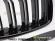 Nari grile duble BMW E90 E91 Negru lucios 05-08 Nonfacelift GRBMF7