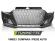 Bara fata sport completa Audi A3 RS3 LOOK 13-16 cu spalator far + grile ZPAU26
