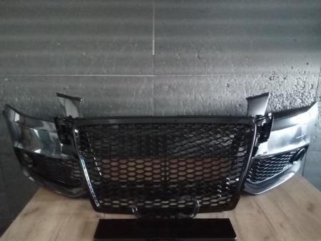 Bara fata cu Grile,proiectoare Audi A4 B8 cu spalator 8K0807105AGRU Gri LZ7L Lava Grey