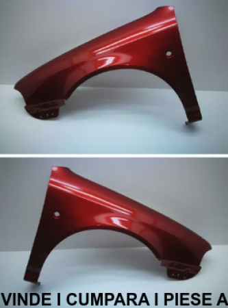 Aripa fata stanga + dreapta Skoda Octavia 1U 97--04 1UO821105B, 1UO821106B Rosu 9970 Cayenne Red Perl