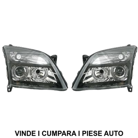 Faruri Angel Eyes Opel Vectra C 02-05 H7/H7 negru/crom 1825580