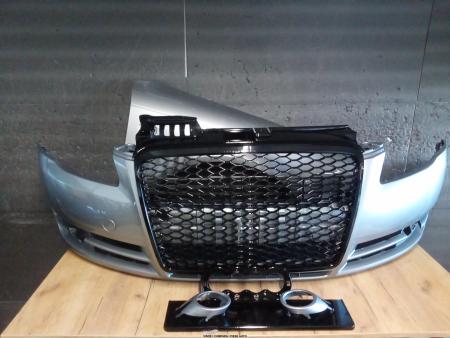 Bara inele aripa dreapta grila radiator fagure fata Audi A4 B7 04-07 8E0821105F Gri LY7G