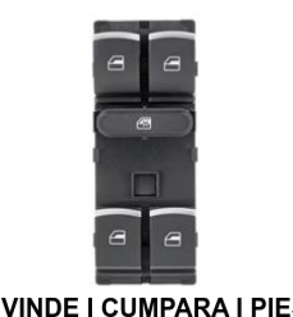 Butoane actionare geam stanga VW Golf 6 mufa 10pini 08-12 5K4959857