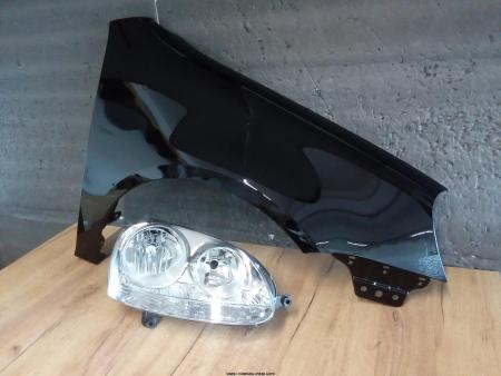 Aripa, far fata dreapta VW Golf V 5 Hatchback 2003-2008 Negru LC9Z