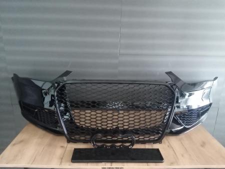 Bara fata, grile Tip fagure Audi A4 B8 Negru LZ9Y LY9B 11-15