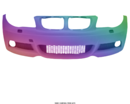 Bara fata sport BMW E81/E82/87/E88 LCI 07-13 cu spalator far vopsita la culoare