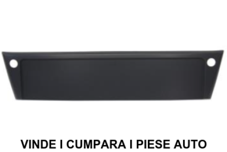 Suport numar grila radiator fata Audi A6 C6 2004-2008 cu senzori grunduit