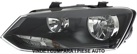 Far stanga VW Polo 6R 2014-2017 INTERIOR NEGRU