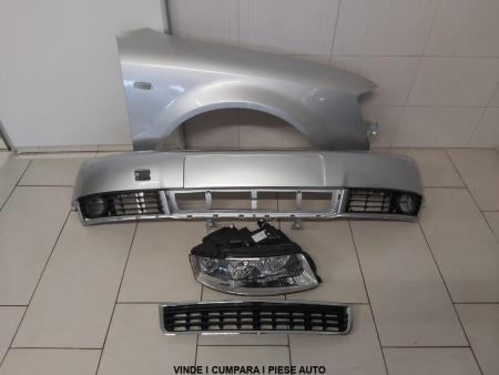Fata Completa Audi A4 B6 An 2000 2001 2002 2003 2004 LY7W Gri Bara + Aripa + Far + Grila Fata