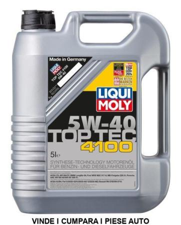 Ulei motor Liqui Moly Top Tec 4100 5W40 5L