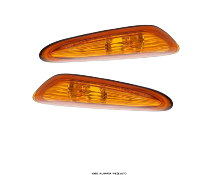 Semnalizari aripa fata stanga dreapta BMW E46 2001-2005 Portocaliu