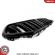 Set grile nari duble BMW SERIA 2 F44 Grand Coupe 2019-2022 Negru lucios