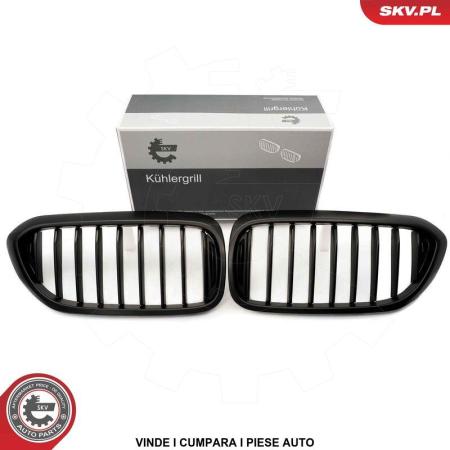 Set grile nari BMW SERIA 5 G30 G31 F90 2016-2020 Negru mat
