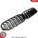 Set grile nari duble BMW SERIA 5 G30 G31 F90 Facelift 2020-2024 Negru lucios
