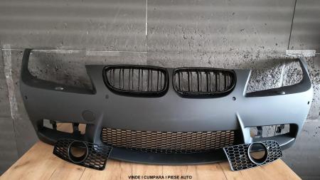 Bara fata cu Grile BMW E90 E91 Facelift 2008-2012 cu spalator far, senzori parcare