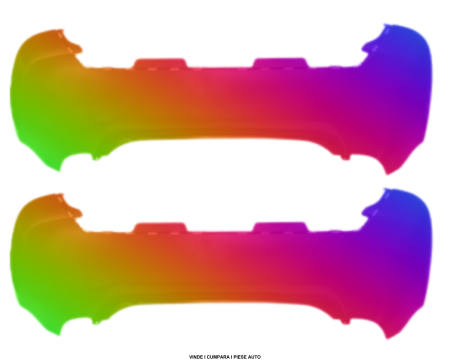 Bara spate Chevrolet Spark 2009-2012 Vopsit orice culoare disponibila