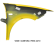 Aripa fata stanga Seat Ibiza 6J 2008-2017 Galben LS1A Amarillo crono Transport gratuit 6J0821021D