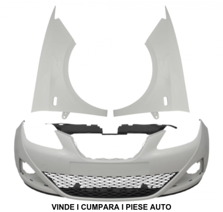 Bara, aripi fata Seat Ibiza 6J 2008-2017 Alb LB9A Candy white Transport gratuit