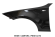Aripa fata stanga BMW E81 E82 E87 E88 2004-2012 Negru 475 Black Sapphire Transport gratuit