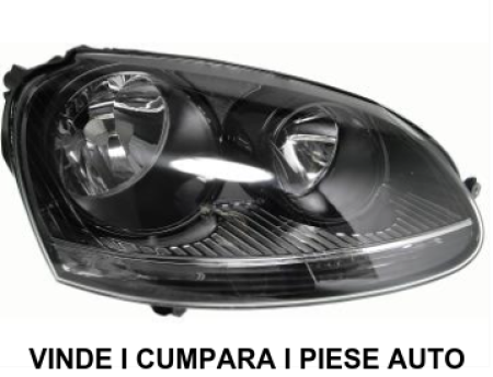 Far dreapta VW Golf 5 2003-2008 interior Negru H7/H7 1K6941030T