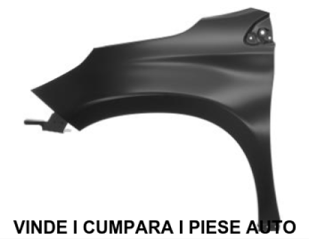 Aripa fata stanga Peugeot 208 2013-2018 Grunduita 9678733480
