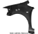Aripa dreapta fata Toyota Auris E15 2007-2010 Negru 209 Mica black  53801-02100