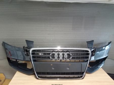 Bara fata Grila radiator Audi A4 B8 2007-2011 Gri LZ7H cu spalator far