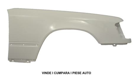 Aripa dreapta fata Mercedes E-CLASS W124 1985-1996 147 Alb Arktis